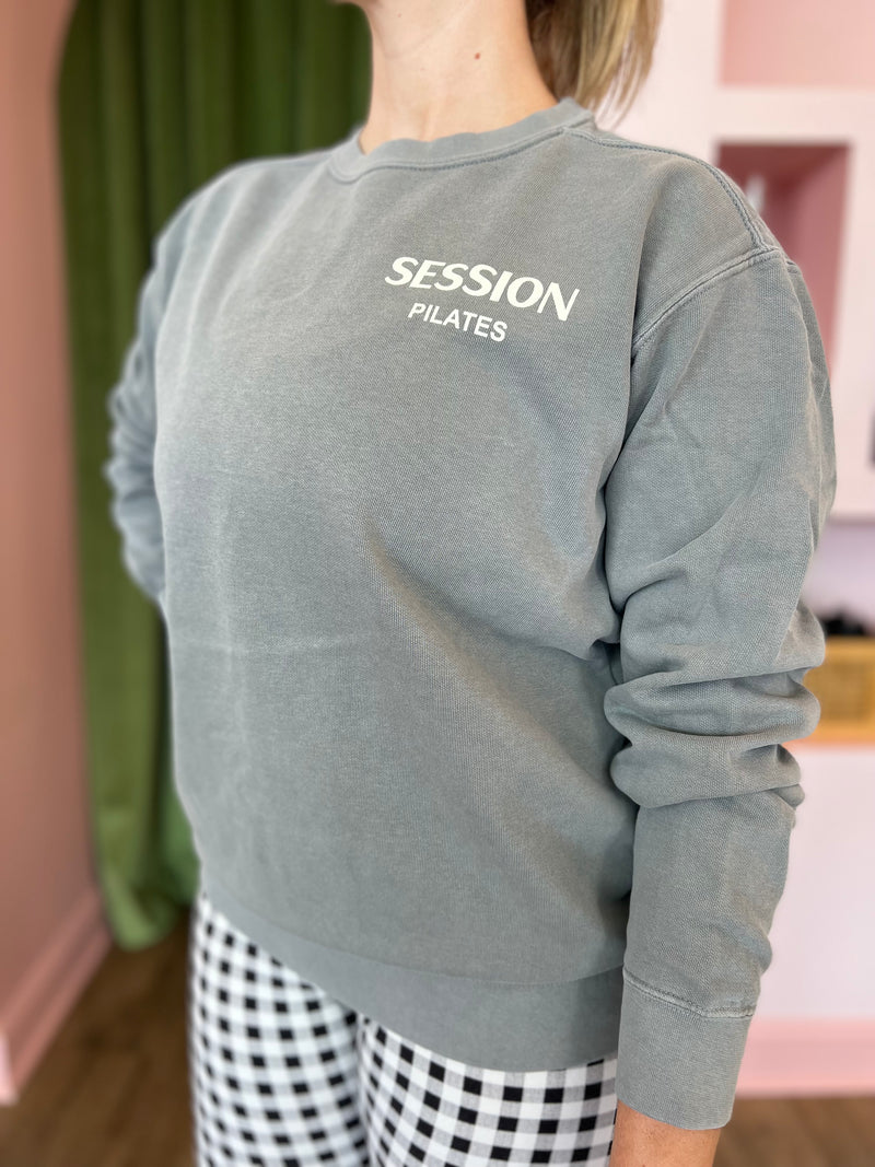 Gray SESSION Sweatshirt